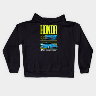 Honda CRX Restoration Kids Hoodie